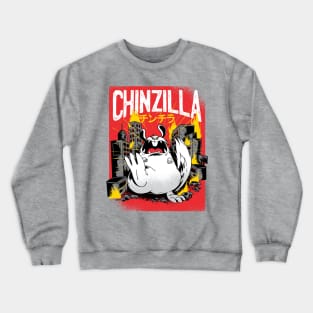 Godzilla "Chinzilla" Classic Movie Parody Crewneck Sweatshirt